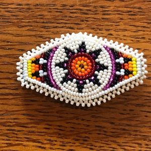 Beaded Barette